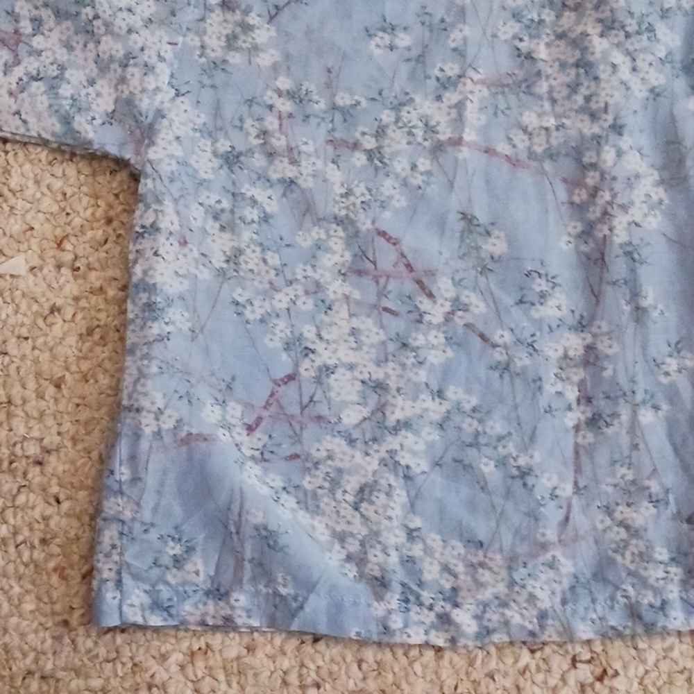 PAPINELLE Floral Kimono Style Button Down - Picture 7 of 7